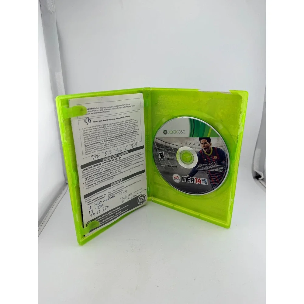 EA Sports FIFA 14 Microsoft Xbox 360 Soccer Video Game NTSC Lionel‎ Messi Cover
